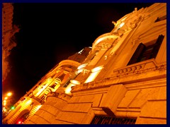 Valencia by night- Plaza del Ayuntamiento